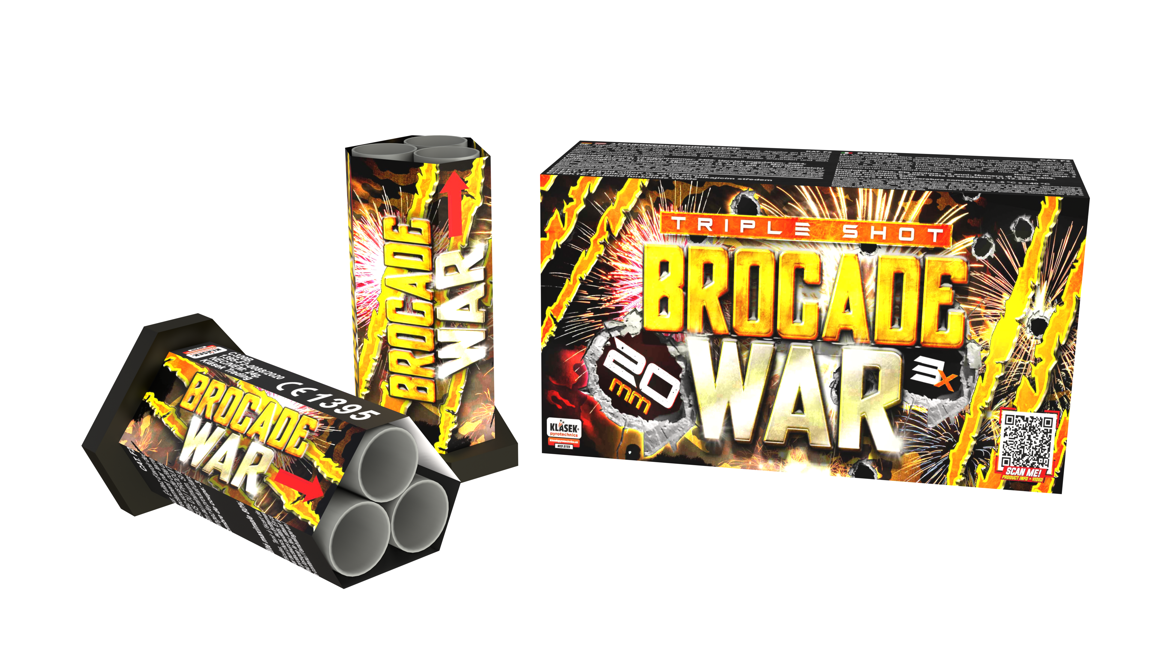 Brocade War Triple Shot