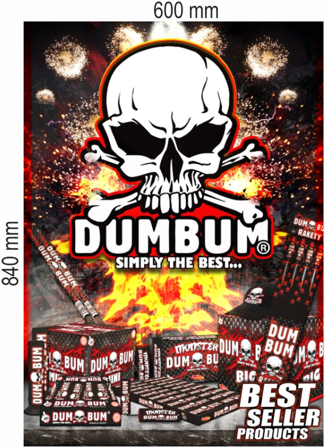 DumBum promotie sticker